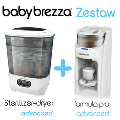 ZESTAW 2w1:  Ekspres do mleka Formula Pro Advanced All White + Sterilizer Dryer Advanced