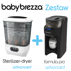 ZESTAW 2w1:  Ekspres do mleka Formula Pro Advanced All Black + Sterilizer Dryer Advanced