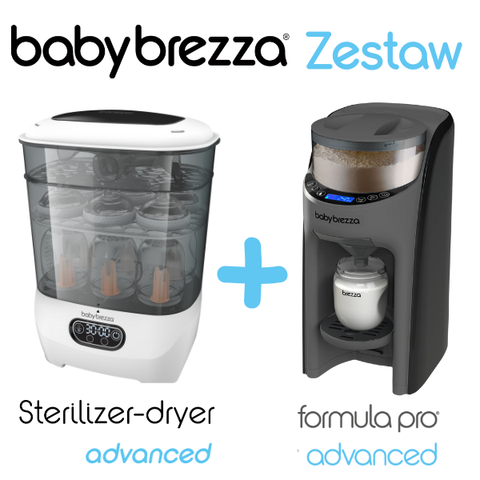 ZESTAW 2w1: Ekspres do mleka Formula Pro Advanced Charcoal + Sterilizer Dryer Advanced