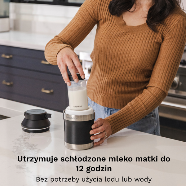 Przenośny cooler na mleko mamy 300ml - product thumbnail