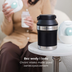 Przenośny cooler na mleko mamy 300ml - product thumbnail