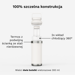 Baby Brezza Pojemnik chłodzący do mleka Mamy Warm White 600ml - product thumbnail