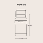Przenośny cooler na mleko mamy 300ml - product thumbnail