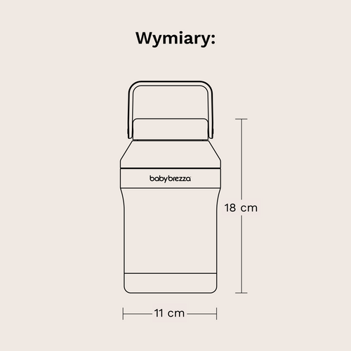 Przenośny cooler na mleko mamy 300ml - product thumbnail