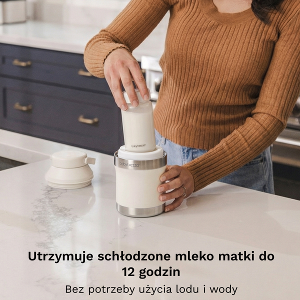 Przenośny cooler na mleko mamy 300ml - product thumbnail