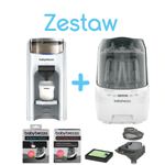 ZESTAW: Ekspres do mleka Baby Brezza Formula Pro Advanced + Bottle Washer Pro All White + akcesoria - product thumbnail