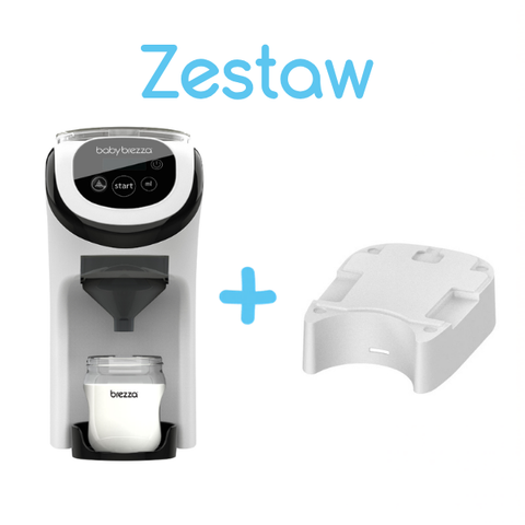 Zestaw: Baby Brezza Ekspres do mleka Formula Pro Mini + element podwyższający